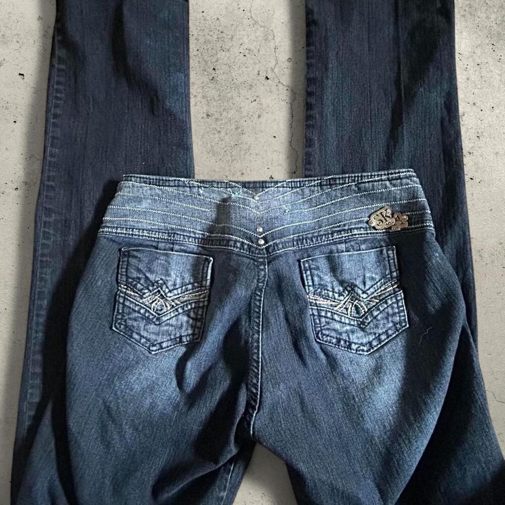 Unbranded Women's Navy and Blue Jeans - Picture 3 of 3